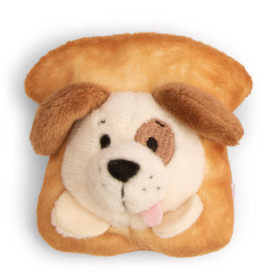 Mini MagNICI Hund mit Toast 7cm an Heade