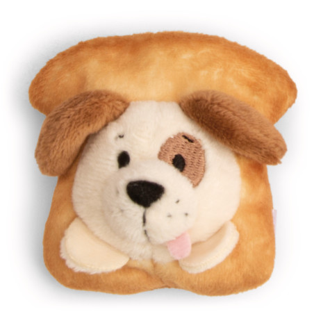 Mini MagNICI Hund mit Toast 7cm an Heade