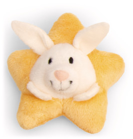 Mini MagNICI Hase mit Stern 7cm an Header Karte Green