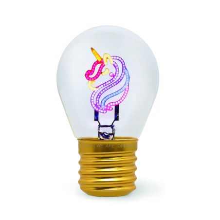 Tischlampe Unicorn Glühbirnenform