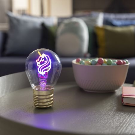Tischlampe Unicorn Glühbirnenform