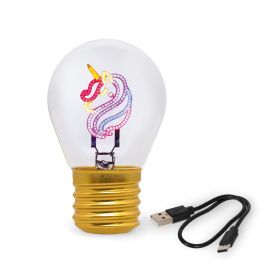 Tischlampe Unicorn Glühbirnenform