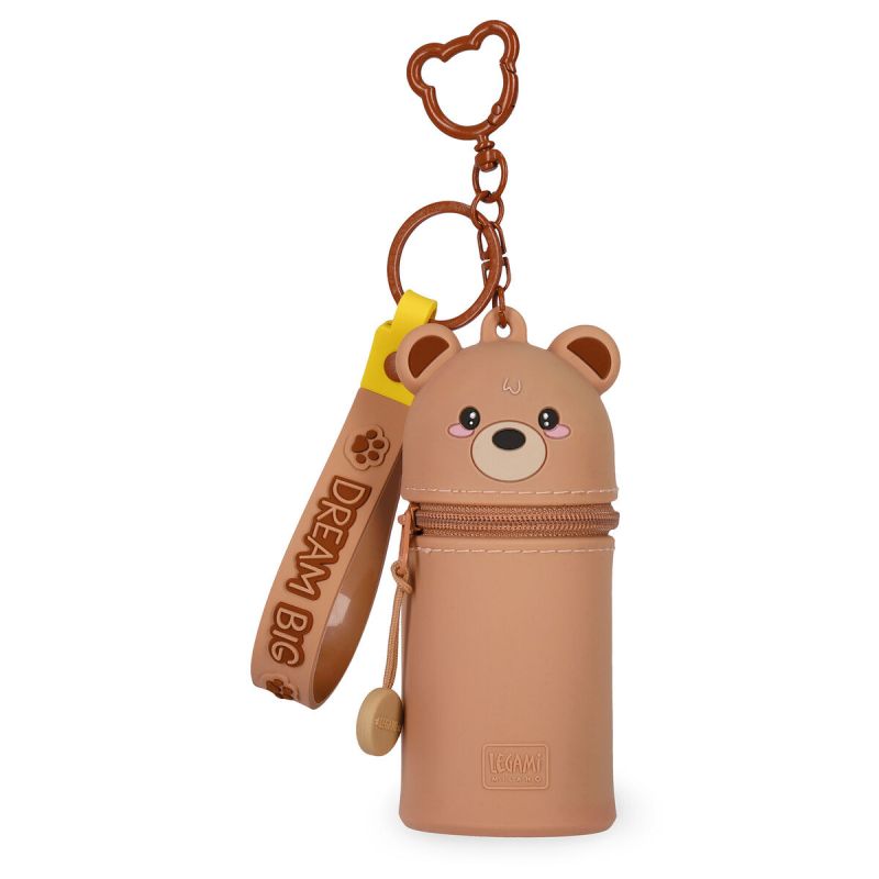 LEGAMI MILANO Mini Kawaii Geldbörse Teddy mit Anhänger – Charmant & handlich