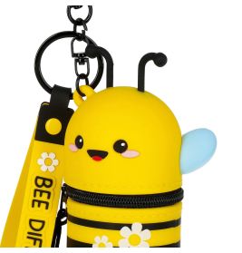 LEGAMI MILANO Mini Kawaii Geldbörse Biene mit Anhänger – Charmant & praktisch
