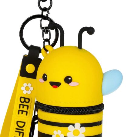 LEGAMI MILANO Mini Kawaii Geldbörse Biene mit Anhänger – Charmant & praktisch