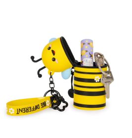 LEGAMI MILANO Mini Kawaii Geldbörse Biene mit Anhänger – Charmant & praktisch