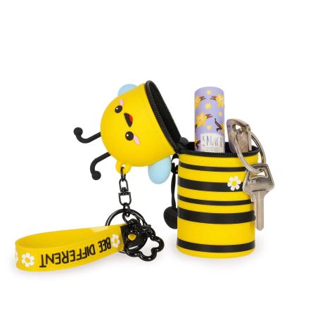 LEGAMI MILANO Mini Kawaii Geldbörse Biene mit Anhänger – Charmant & praktisch