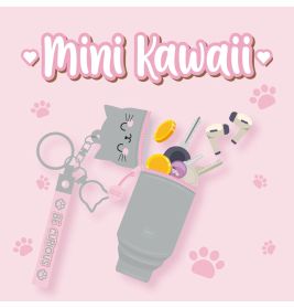 LEGAMI MILANO Mini Kawaii Geldbörse Kitty mit Anhänger – Süß & handlich