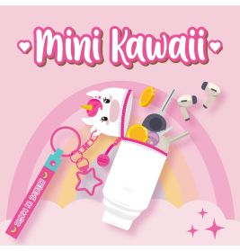 LEGAMI MILANO Mini Kawaii Geldbörse Einhorn mit Anhänger – Magisch & praktisch