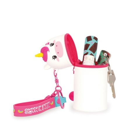 LEGAMI MILANO Mini Kawaii Geldbörse Einhorn mit Anhänger – Magisch & praktisch
