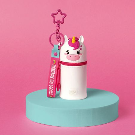 LEGAMI MILANO Mini Kawaii Geldbörse Einhorn mit Anhänger – Magisch & praktisch