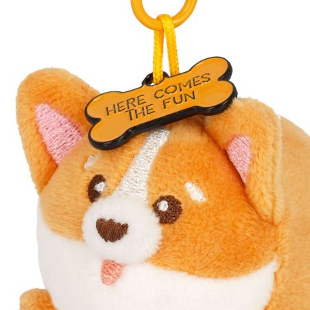 Super Soft! - Plush Key Ring - Corgi