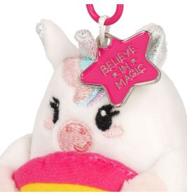Super Soft! - Plush Key Ring - Unicorn