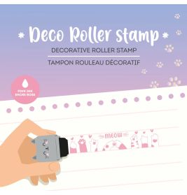 Deco Roller Stamp - Kitty
