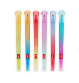 Meow - Set of 6 Dual-Tip Layer ing Mar - Multicolor