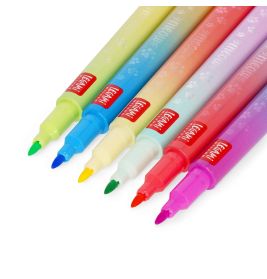 Meow - Set of 6 Dual-Tip Layer ing Mar - Multicolor