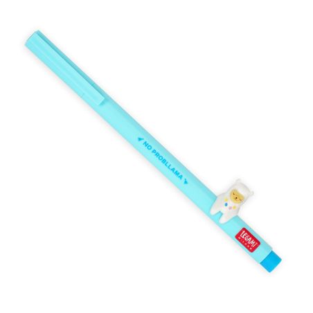 GEL PEN WITH ANIMAL DECORATION - Llama