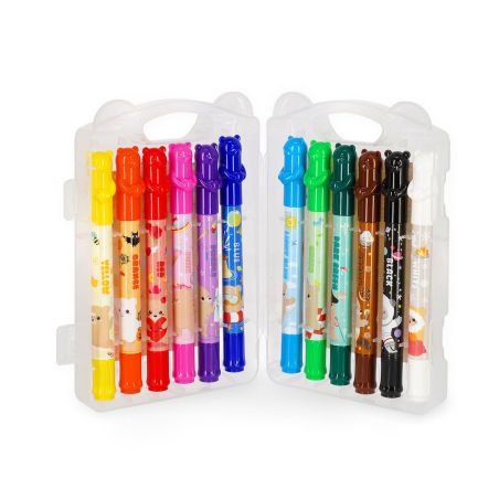 Teddy Friends 12 Colour Stifte