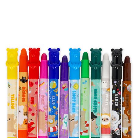 Teddy Friends 12 Colour Stifte