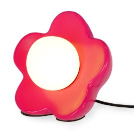 Flower Power - LED Table Lamp maate pink