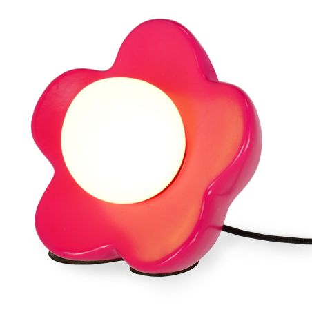 Flower Power - LED Table Lamp maate pink