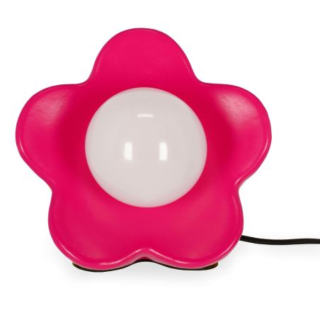 Flower Power - LED Table Lamp maate pink