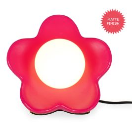 Flower Power - LED Table Lamp maate pink