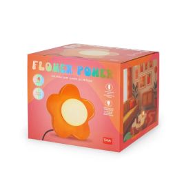 Flower Power - LED Table Lamp shiny orange