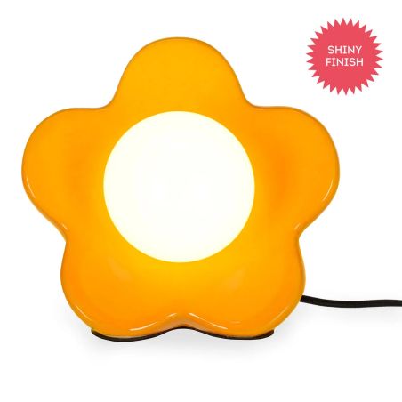 Flower Power - LED Table Lamp shiny orange