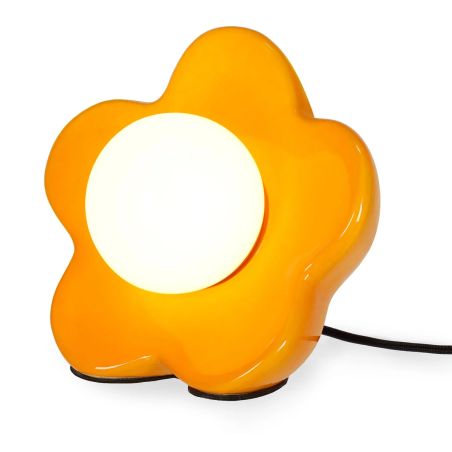 Flower Power - LED Table Lamp shiny orange