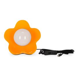 Flower Power - LED Table Lamp shiny orange