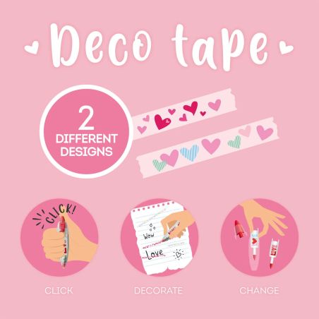 DECO TAPE - Pen - Heart