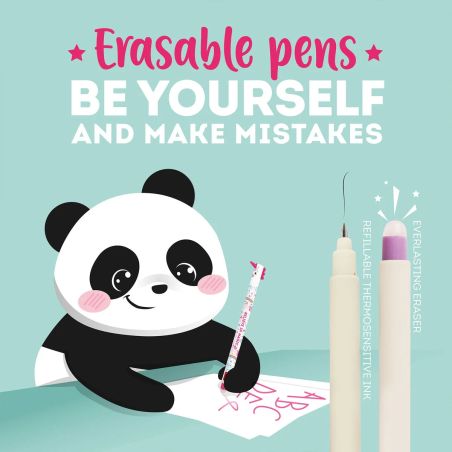 Löschbarer Gelstift Panda