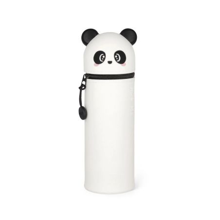 2-in-1 Silicone Pencil Case Kawaii - Panda