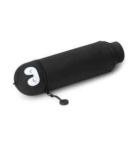 2-in-1 Silicone Pencil Case Kawaii - Penguin