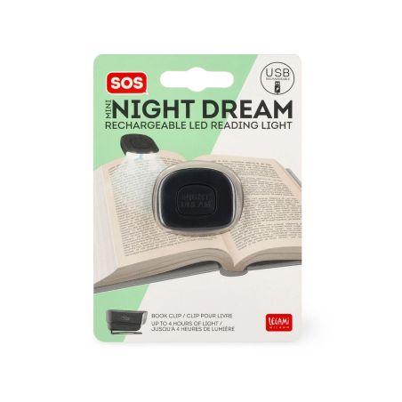 Legami Mini Night Dream LED Leselicht – Flexibel, mobil & ideal für ungestörte Lesestunden