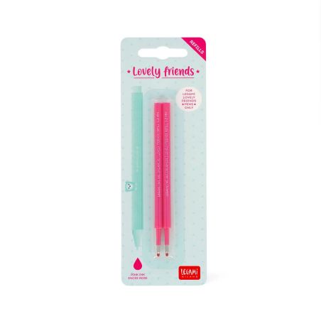2 REFILLS GEL PEN L. FRIENDS - LOVELY FRIENDS REFILL SET -