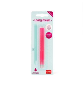 2 REFILLS GEL PEN L. FRIENDS - LOVELY FRIENDS REFILL SET -