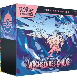 Pokémon-Sammelkartenspiel: Top-Trainer-Box Mega-Entwicklung - Wachsendes Chaos
