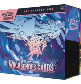 Pokémon-Sammelkartenspiel: Top-Trainer-Box Mega-Entwicklung - Wachsendes Chaos