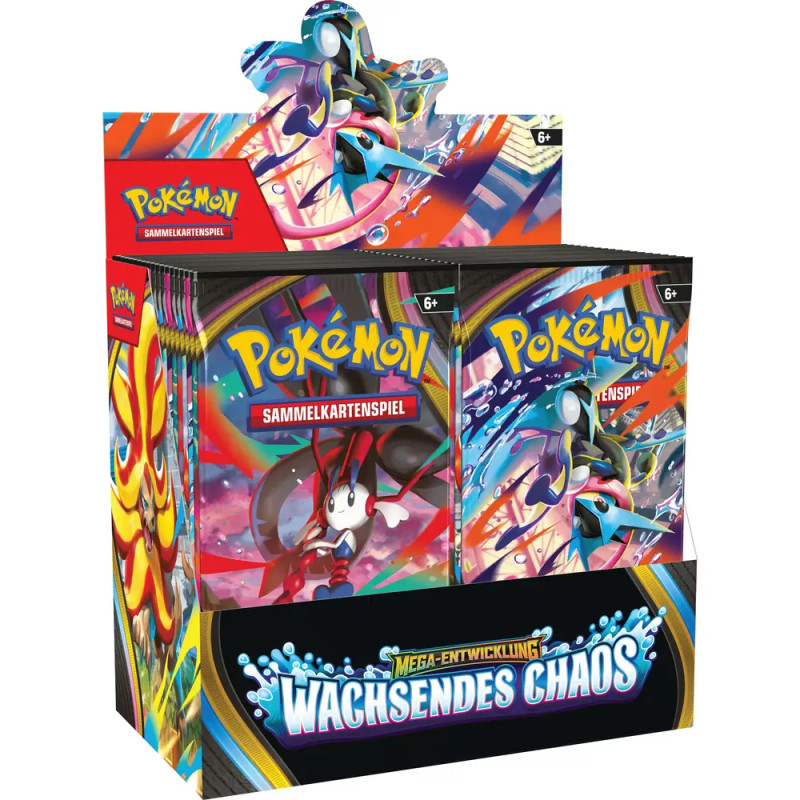 Pokémon-Sammelkartenspiel: Boosterpack Mega-Entwicklung - Wachsendes Chaos
