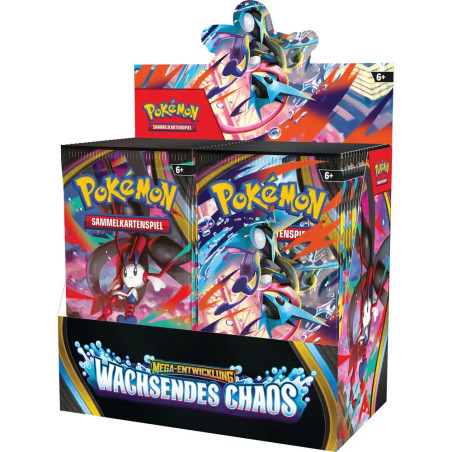Pokémon-Sammelkartenspiel: Boosterpack Mega-Entwicklung - Wachsendes Chaos