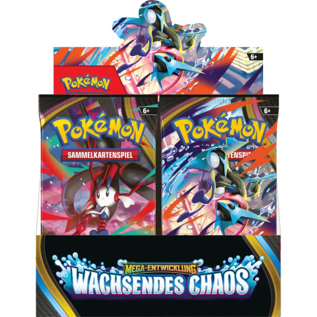 Pokémon-Sammelkartenspiel: Boosterpack Mega-Entwicklung - Wachsendes Chaos
