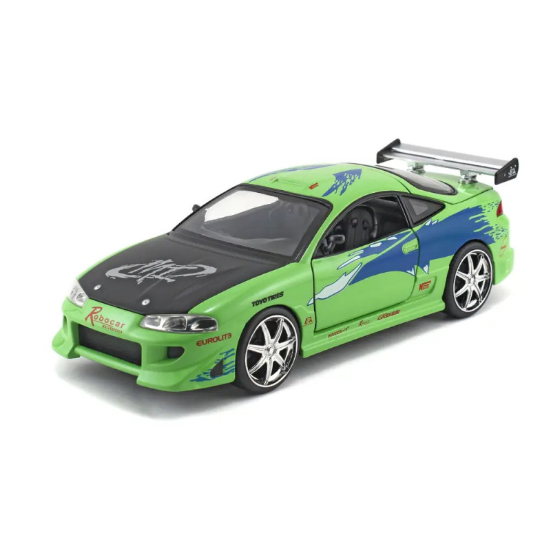 Jada Fast & Furious 1995 Mitsubishi Eclipse Modellauto 1:24 – Sammlerstück Die-Cast