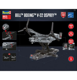 Bell Boeing V-22 Osprey - Brick System, Revell Klemmbaustein Set