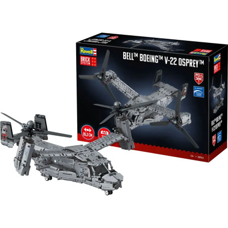 Bell Boeing V-22 Osprey - Brick System, Revell Klemmbaustein Set