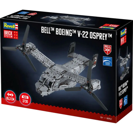 Bell Boeing V-22 Osprey - Brick System, Revell Klemmbaustein Set