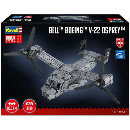 Bell Boeing V-22 Osprey - Brick System, Revell Klemmbaustein Set