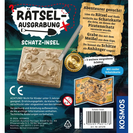 Rätselausgrabung Schatzinsel
