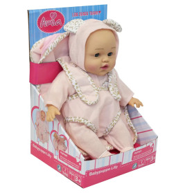 Amia Babypuppe ''Lilly'' 30 cm, mit Puppentrage